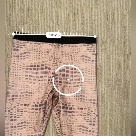 GRACE MEDIUM PINK AND DARK GRAY LEGGINGS - Picture 8 of 9